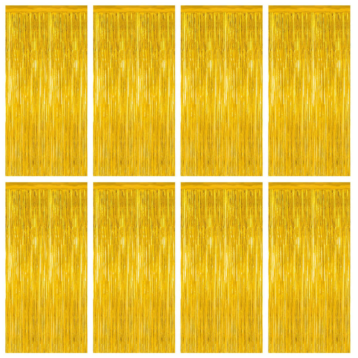 Colorful Foil Fringe Backdrop Curtain for Party Photos