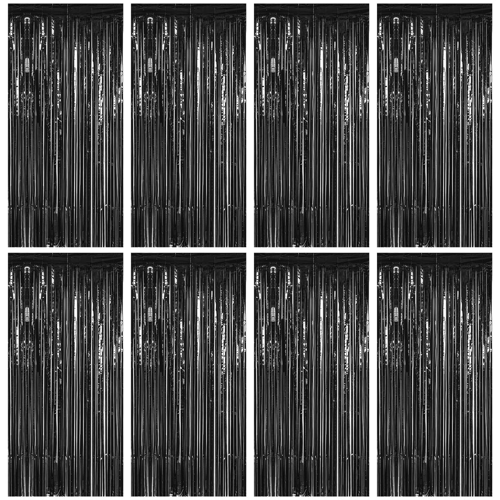 Colorful Foil Fringe Backdrop Curtain for Party Photos