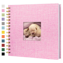 Linen Scrapbook Photo Album for Weddings & Memories