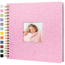 Linen Scrapbook Photo Album for Weddings & Memories