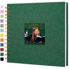 Linen Scrapbook Photo Album for Weddings & Memories