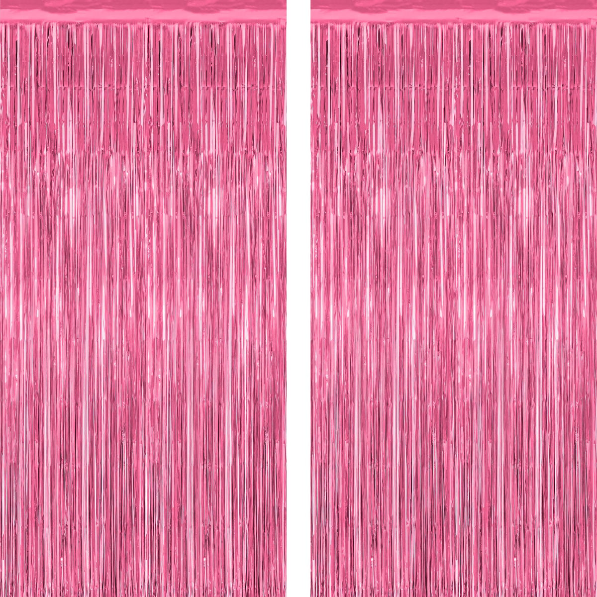 Colorful Foil Fringe Backdrop Curtain for Party Photos