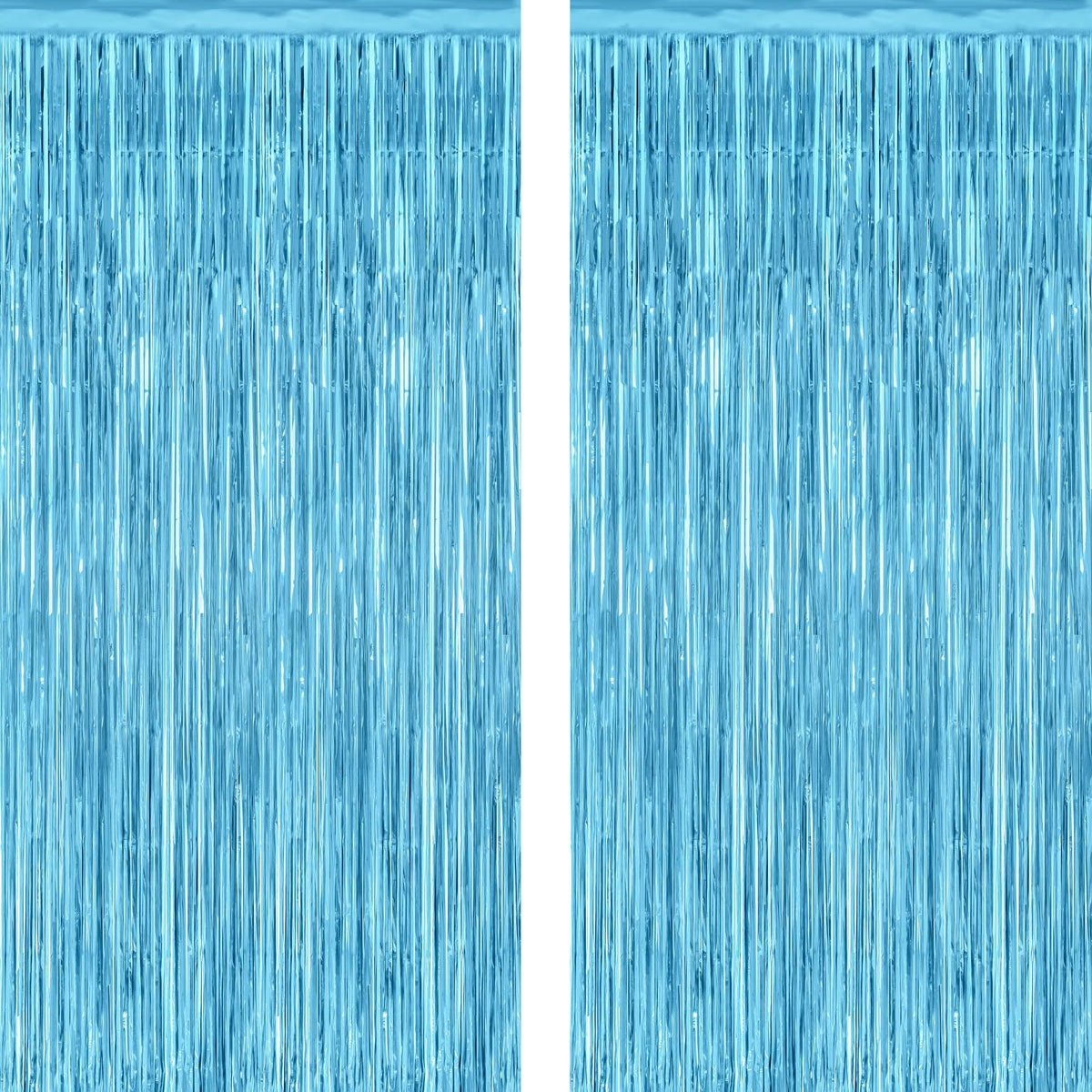 Colorful Foil Fringe Backdrop Curtain for Party Photos