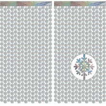 2-Pack Foil Fringe Backdrop Curtains for Party Events