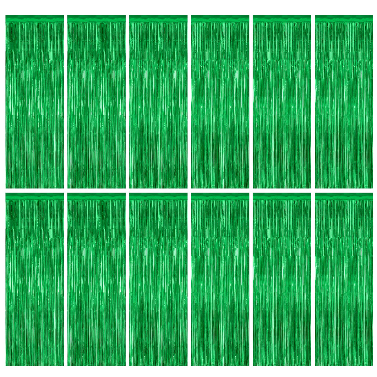 Colorful Foil Fringe Backdrop Curtain for Party Photos