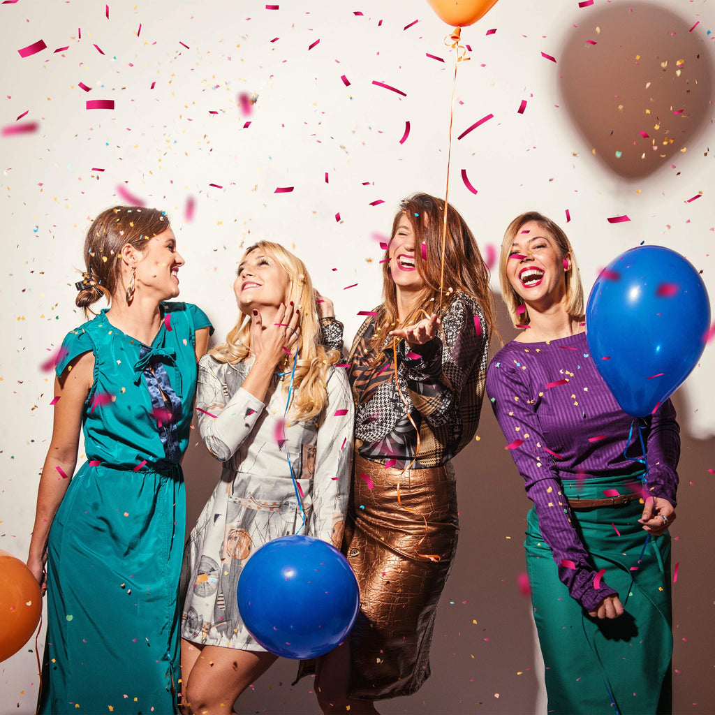 5-Pack Pink 40 cm Confetti Cannons for Party Celebrations