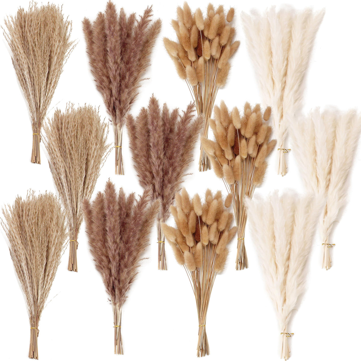 Natural Pampas Grass Bouquet for Wedding & Party Decor