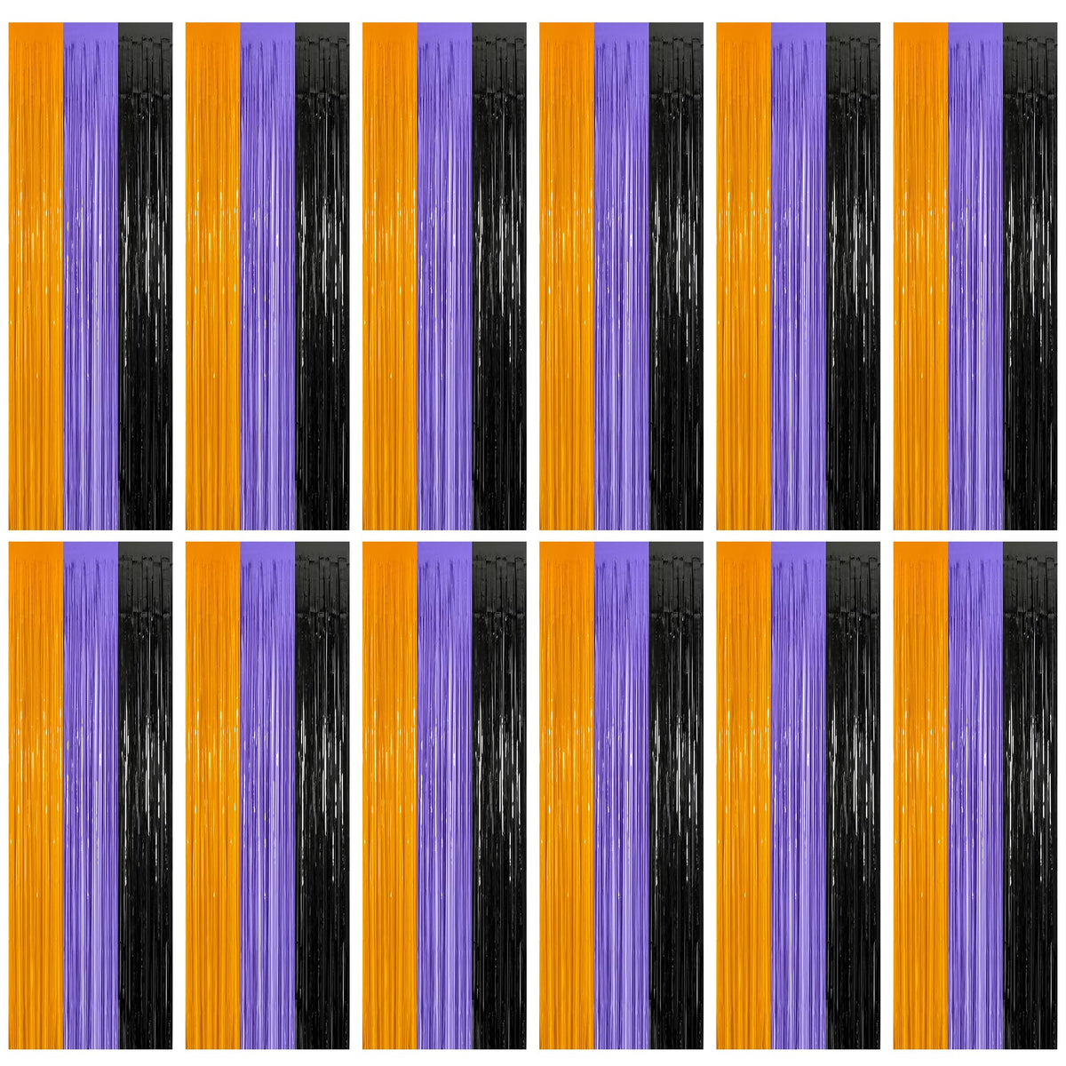Colorful Foil Fringe Backdrop Curtain for Party Photos