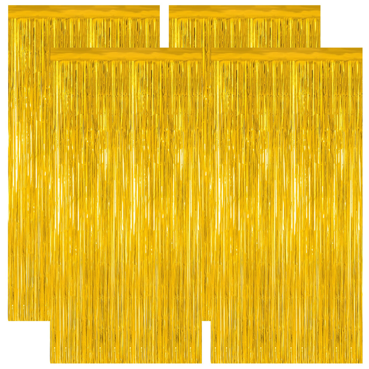 Colorful Foil Fringe Backdrop Curtain for Party Photos