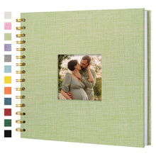 Linen Scrapbook Photo Album for Weddings & Memories