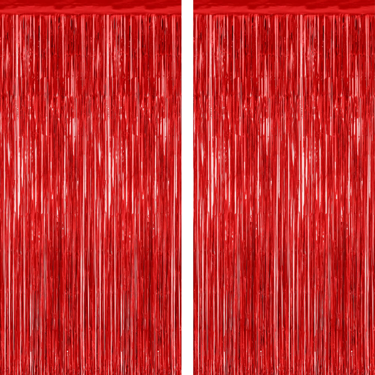 Colorful Foil Fringe Backdrop Curtain for Party Photos