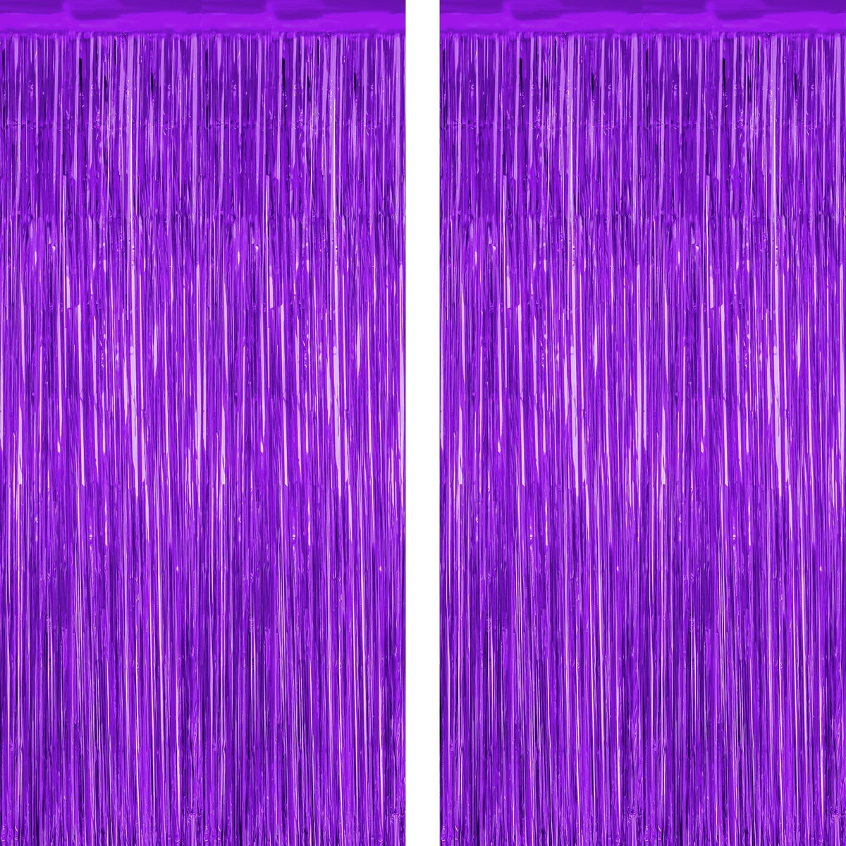Colorful Foil Fringe Backdrop Curtain for Party Photos